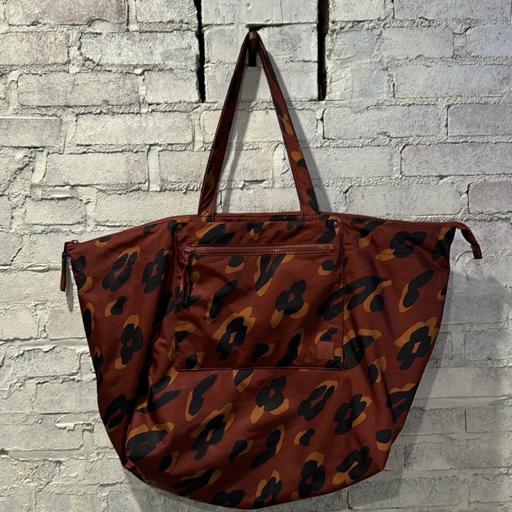 Madewell The (Re)sourced Tote Bag in Painted Leopard